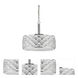 Isabella 4 Light 22 inch Polished Nickel Pendant Ceiling Light