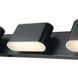 Bianca LED 35 inch Black Bath Vanity Light Wall Light