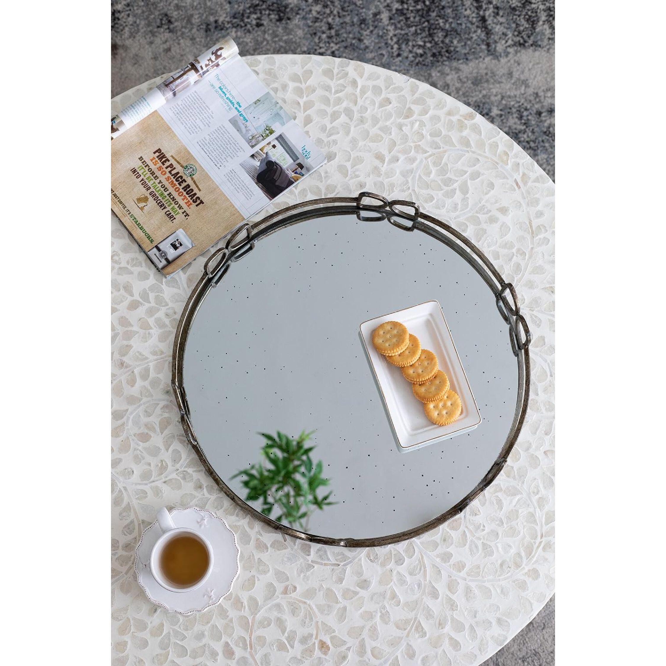 Valentina Silver Tray