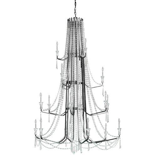 Barcelona 18 Light 57.25 inch Onyx Chandelier Ceiling Light