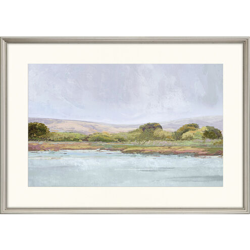 Waterside Collection Blue Framed Art