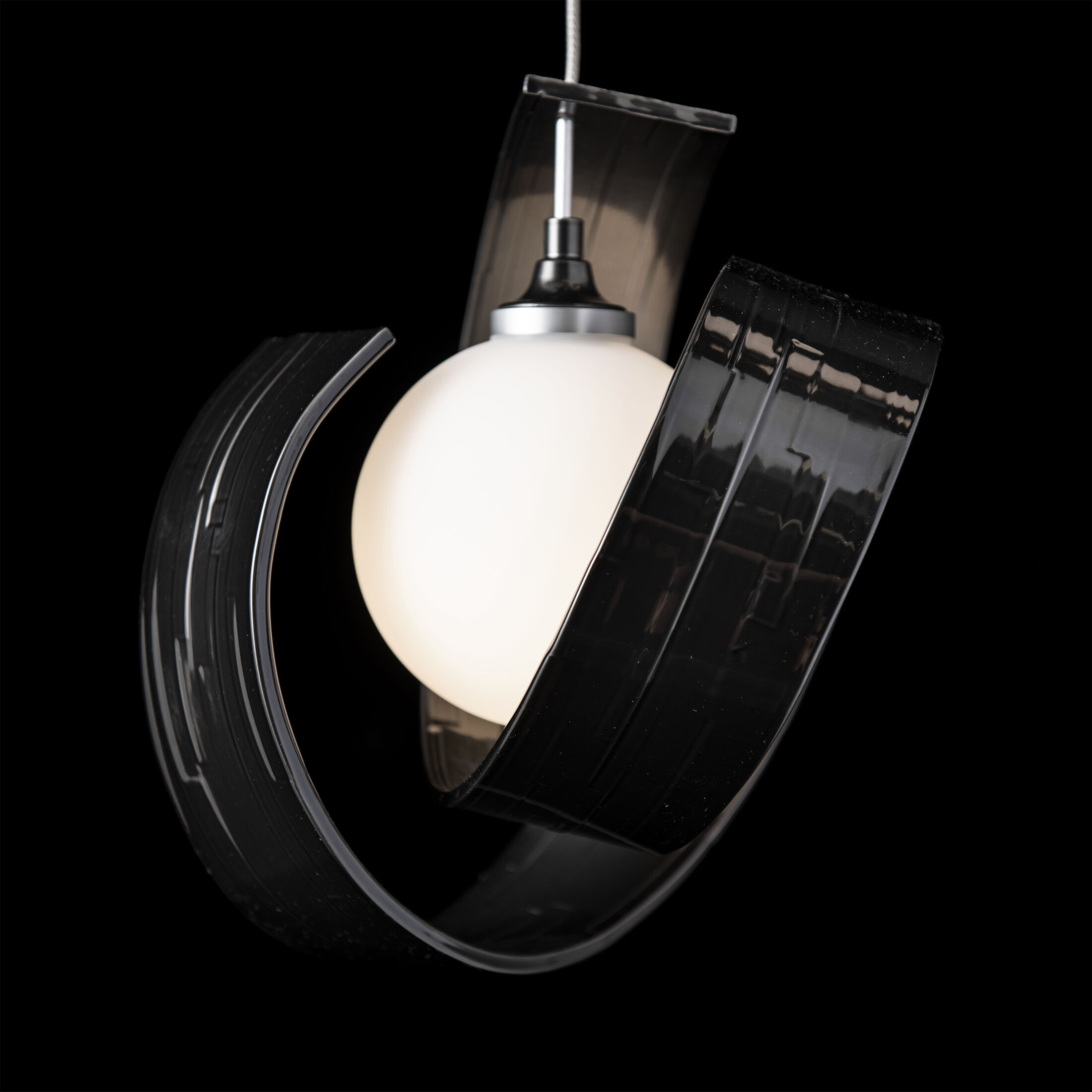 Riza 1 Light 9.1 inch Ink Mini Pendant Ceiling Light