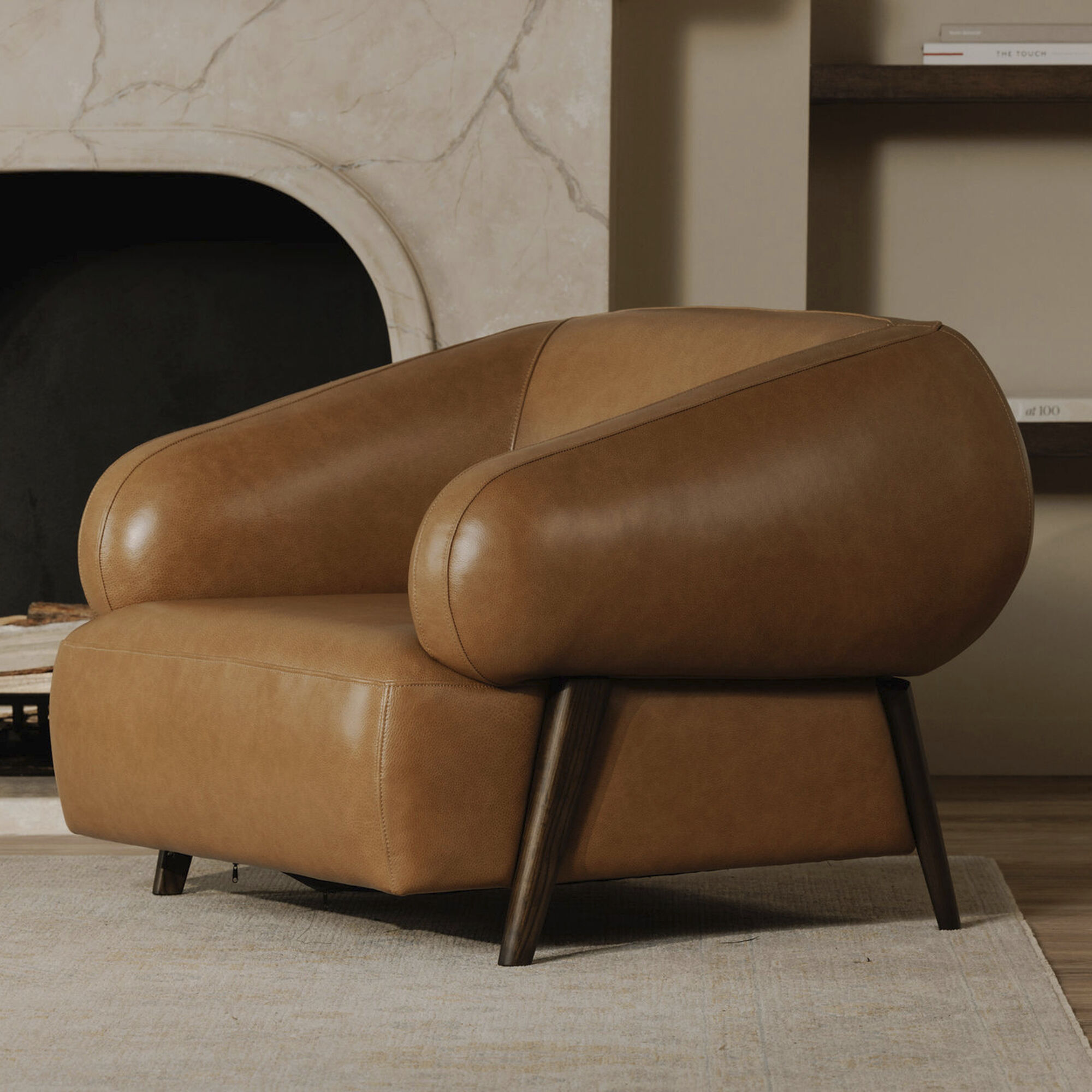 Devlin Brown Lounge Chair