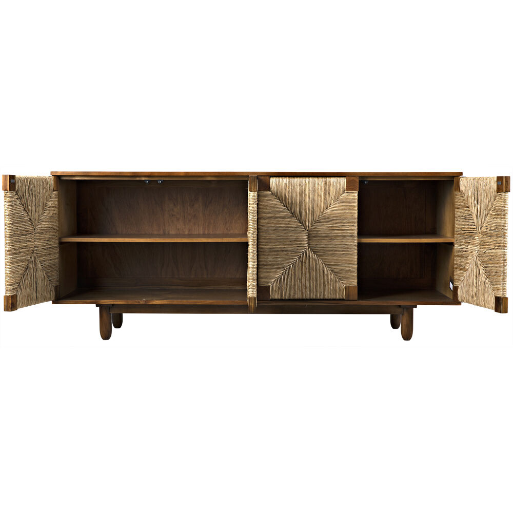 Brook 76 X 22.5 inch Teak Sideboard, 4 Door