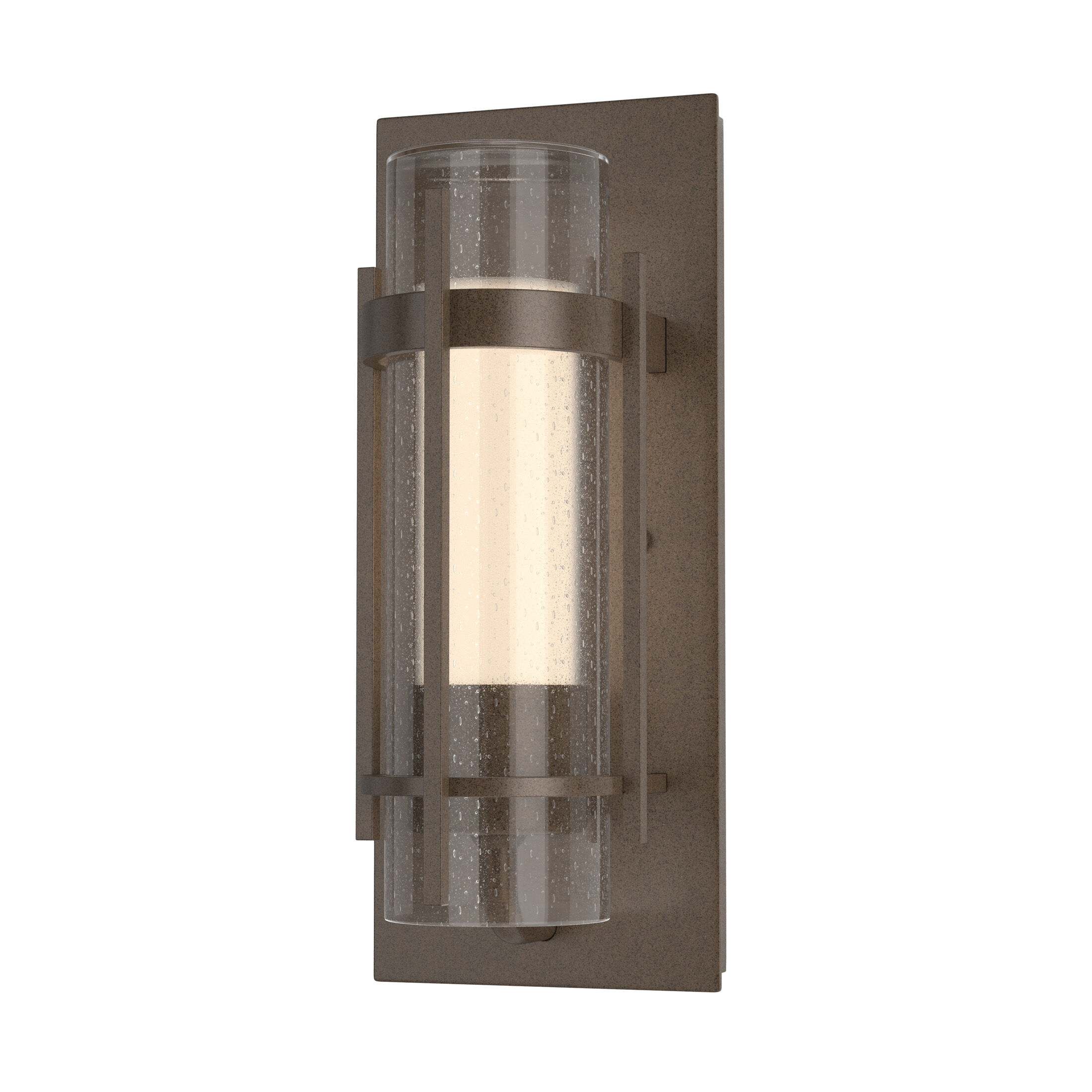 Banded 1 Light 5 inch Bronze Sconce Wall Light - Open Box