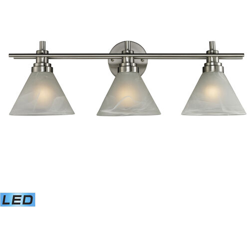 Pemberton LED 26 inch Brushed Nickel Vanity Light Wall Light