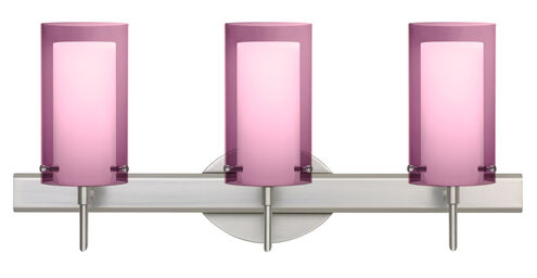 Pahu 4 LED 23 inch Satin Nickel Vanity Lighting Wall Light