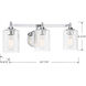 Ryehouse 3 Light 23.75 inch Chrome Bathroom Vanity Light Wall Light