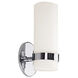 Milano Wall Sconce Wall Light in Chrome
