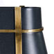 Brasserie 4 Light 42 inch Blackened Zinc and Heritage Bronze Linear Pendant Ceiling Light