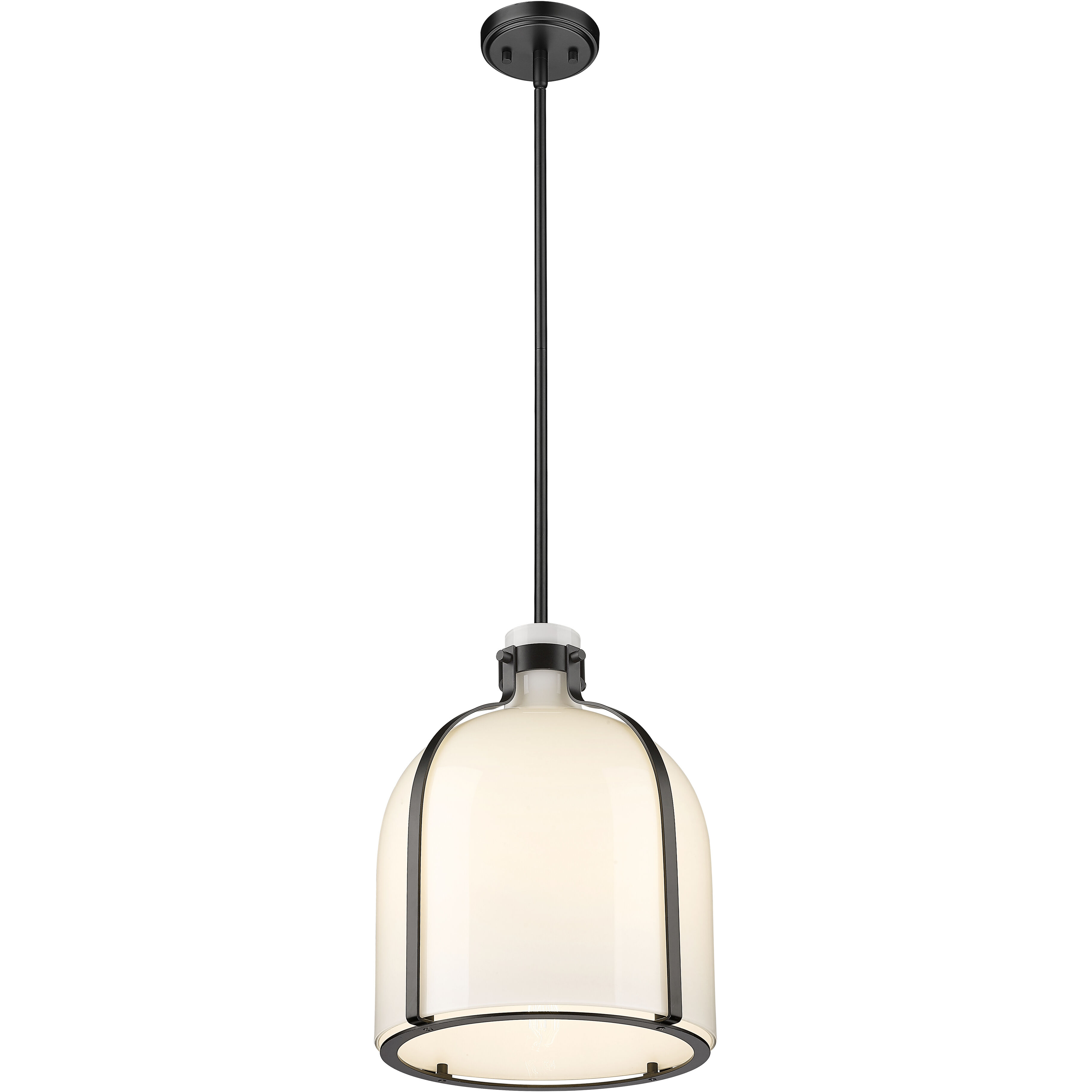 Pearson 1 Light 12.25 inch Matte Black Pendant Ceiling Light