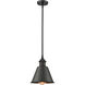 Ballston Smithfield 1 Light 7 inch Antique Brass Pendant Ceiling Light in Incandescent, Ballston