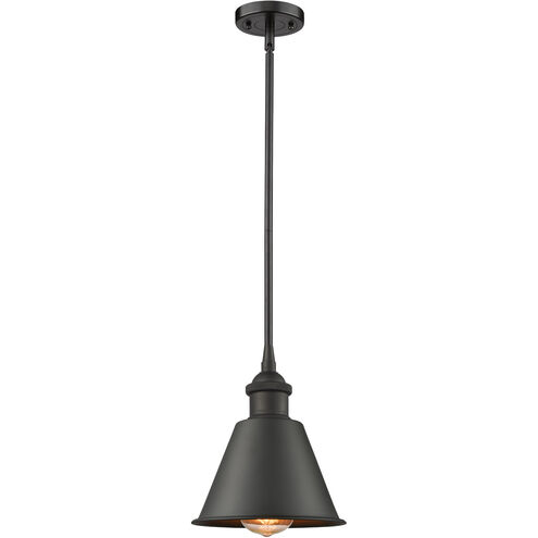 Ballston Smithfield 1 Light 7 inch Antique Brass Pendant Ceiling Light in Incandescent, Ballston
