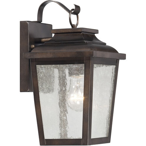 Irvington Manor 1 Light 12 inch Chelesa Bronze Outdoor Wall Mount in Incandescent, Great Outdoors