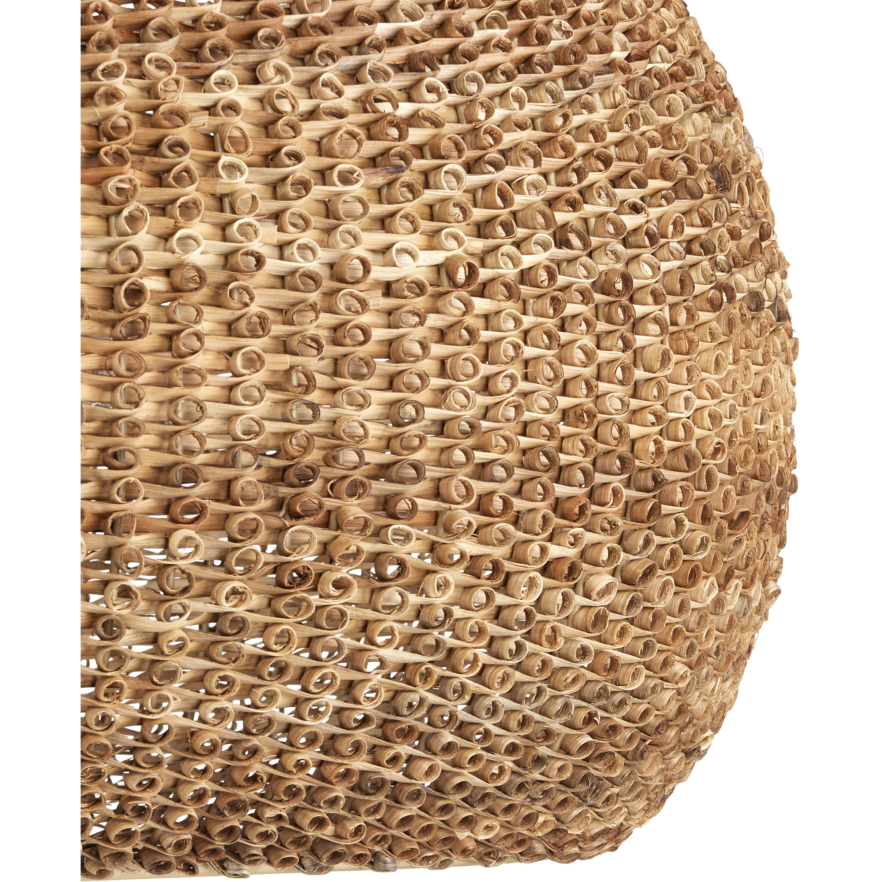 Boucle 6 Light 36 inch Natural/Beige Chandelier Ceiling Light