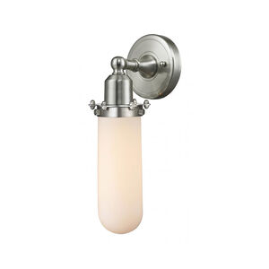 Austere Centri 1 Light 4 inch Brushed Satin Nickel Sconce Wall Light, Austere