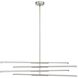 Overture LED 48 inch Polished Nickel Chandelier Ceiling Light