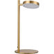 Fia 15 inch 12.00 watt Aged Brass Table Lamp Portable Light