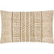Janya 22 inch Light Beige Pillow Kit in 14 x 22, Lumbar