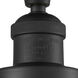 Franklin Restoration Olean LED 7 inch Matte Black Semi-Flush Mount Ceiling Light in Matte White Glass, Franklin Restoration