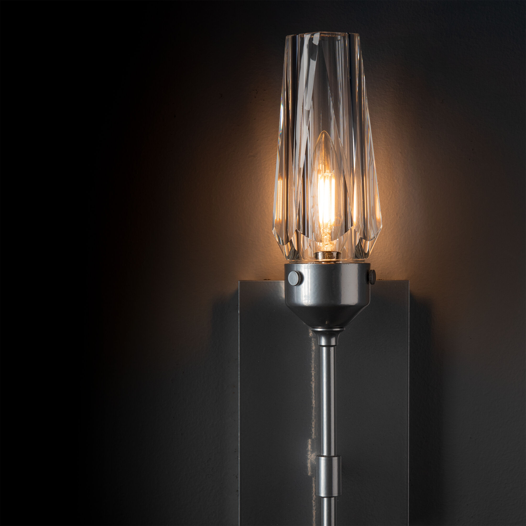 Luma 1 Light 4.5 inch Sterling ADA Sconce Wall Light