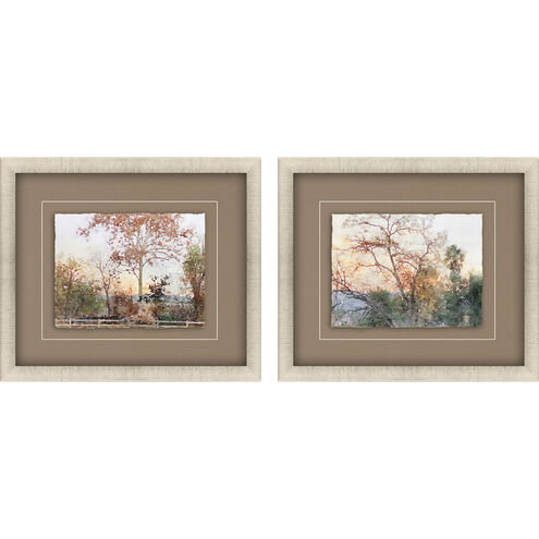 Landscapes Collection Green Framed Art