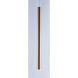 Flute LED 1.75 inch Rose Gold Mini Pendant Ceiling Light