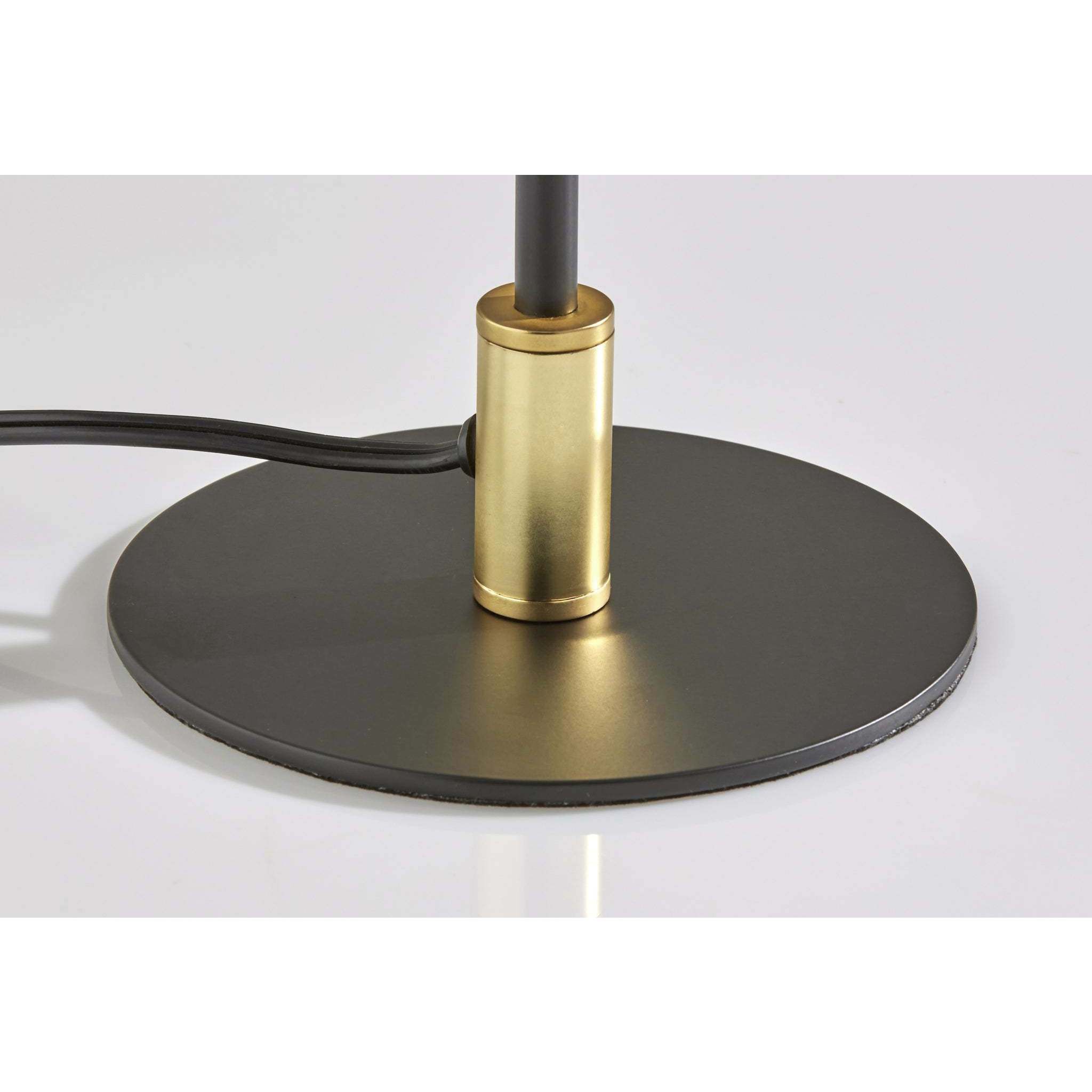 Kaden 19.75 inch 10.00 watt Brass with Black Accent Table Lamp Portable Light