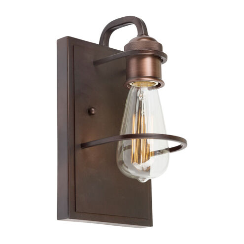 Signature 1 Light 6 inch Antique Bronze Wall Sconce Wall Light