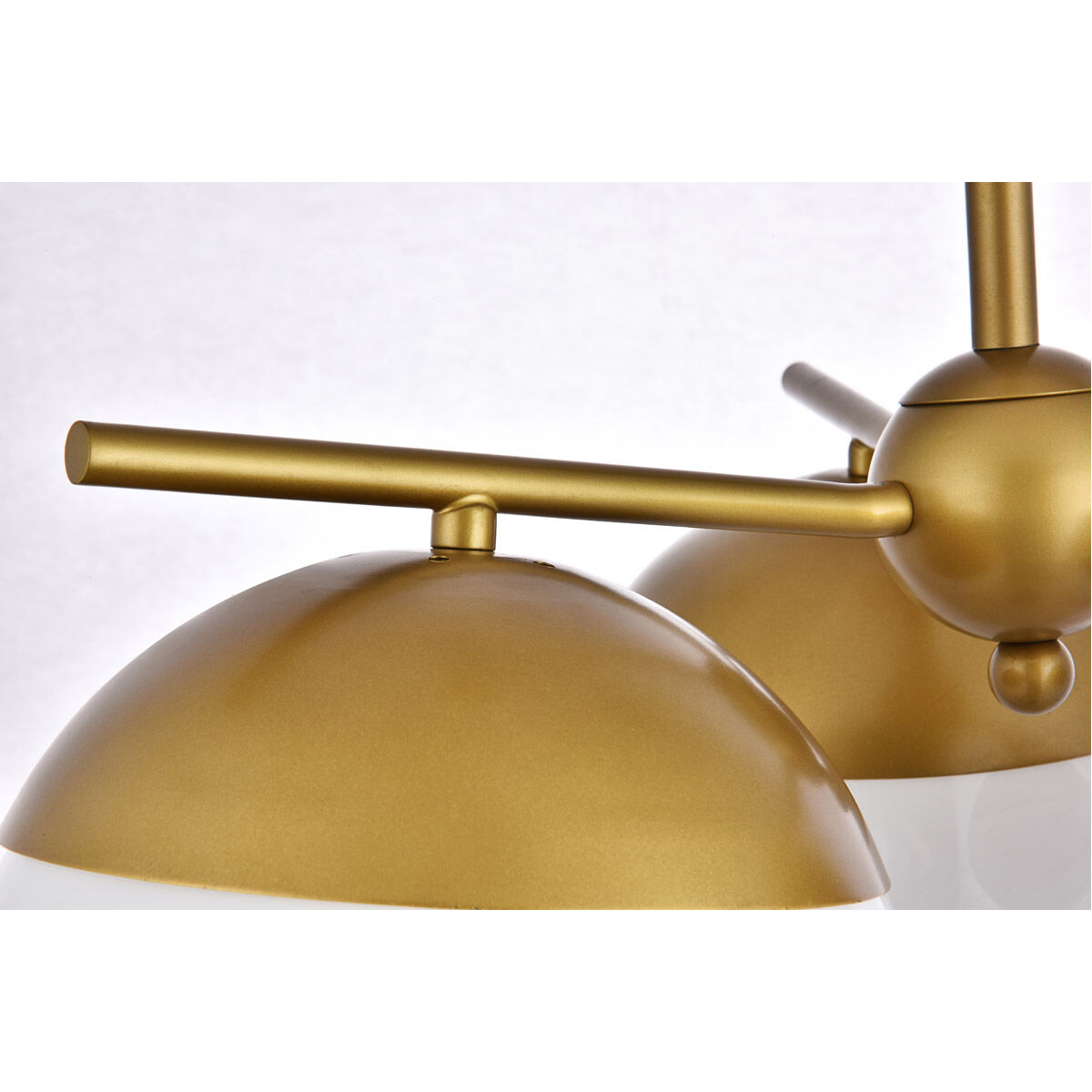 Eclipse 3 Light 21 inch Brass Pendant Ceiling Light