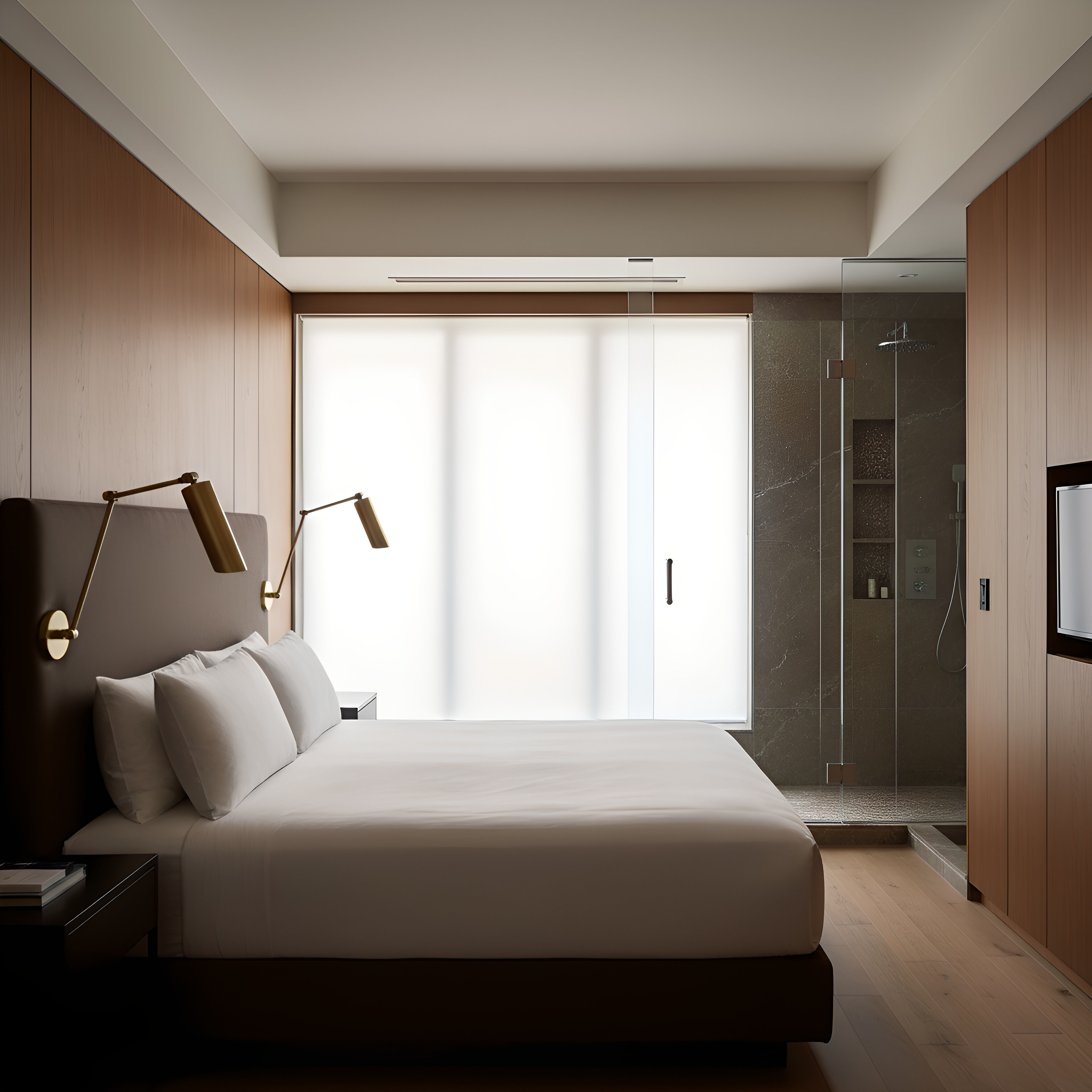 Drew & Jonathan Frasar 1 Light 4.75 inch Satin Brass Two Arm Sconce Wall Light, Large