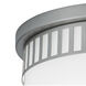 Astor 2 Light 13.75 inch Brushed Nickel Flush Mount Ceiling Light