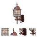 Nautica 1 Light 18.5 inch Burled Walnut Exterior Wall Mount