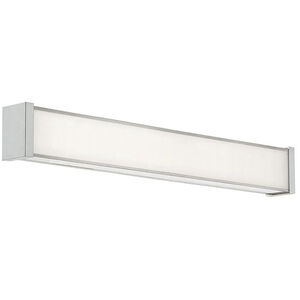 Svelte LED 22.5 inch Brushed Nickel Bath Vanity & Wall Light in 2700K, dweLED