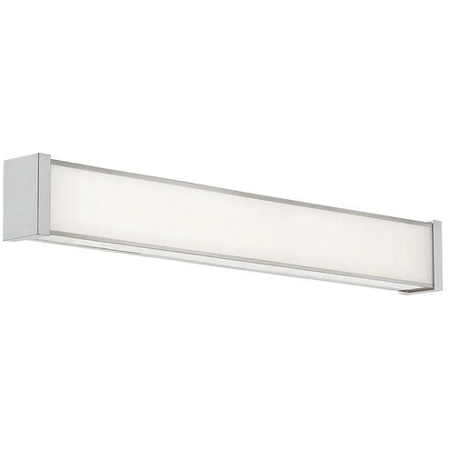 Svelte LED 22.5 inch Brushed Nickel Bath Vanity & Wall Light in 2700K, dweLED