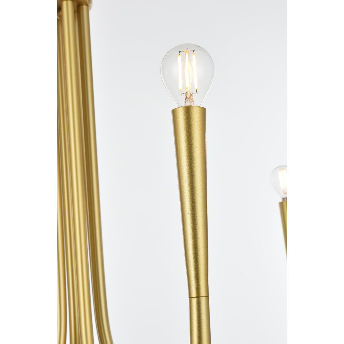 Layne 6 Light 36 inch Brass Chandelier Ceiling Light