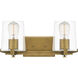 Perry 2 Light 16.00 inch Bathroom Vanity Light