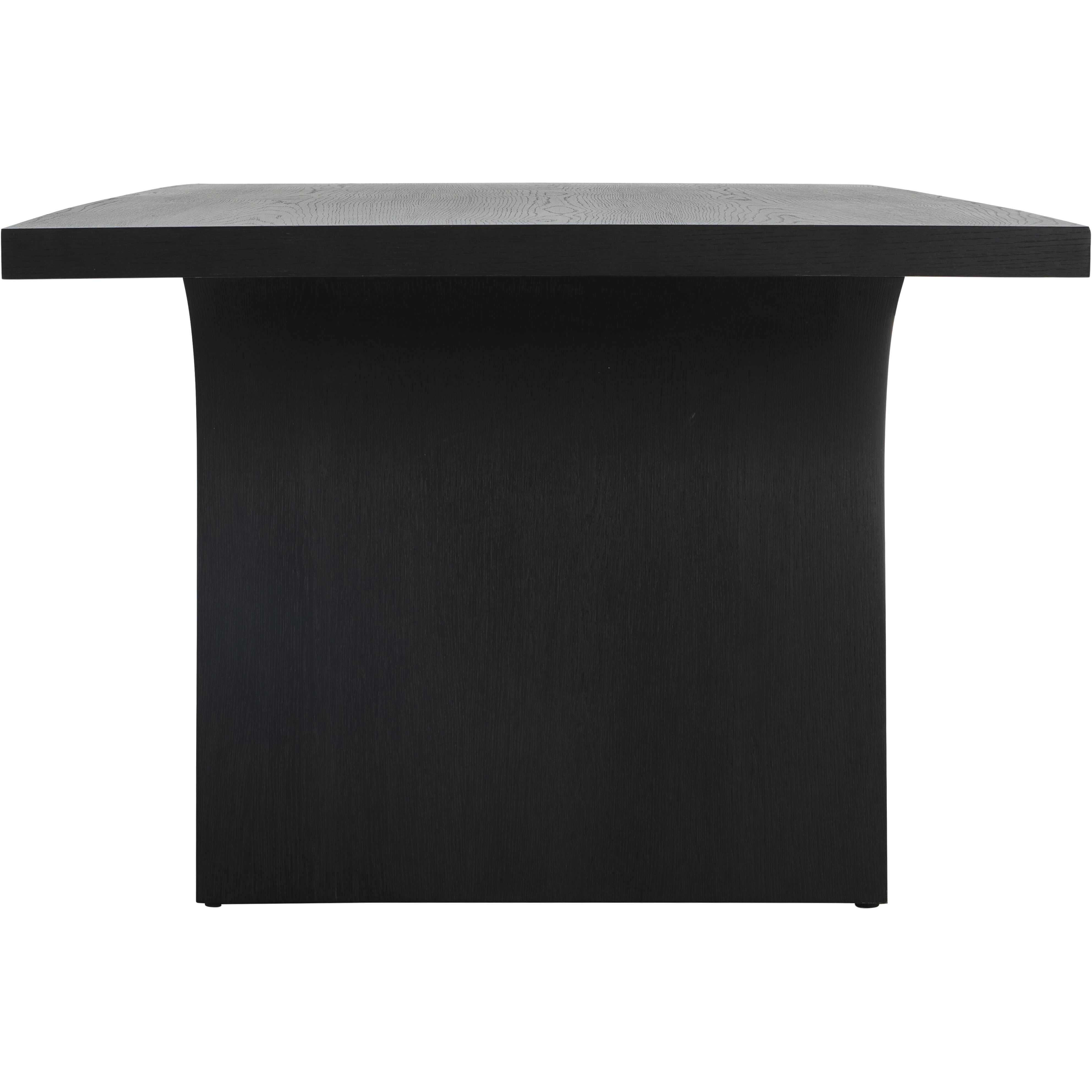 Miera 84 X 42 inch Brushed Black Dining Table