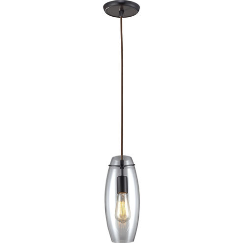 Menlow Park 1 Light 5 inch Oil Rubbed Bronze Mini Pendant Ceiling Light