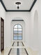 Legacy 3 Light 12 inch Black Flush Mount Ceiling Light
