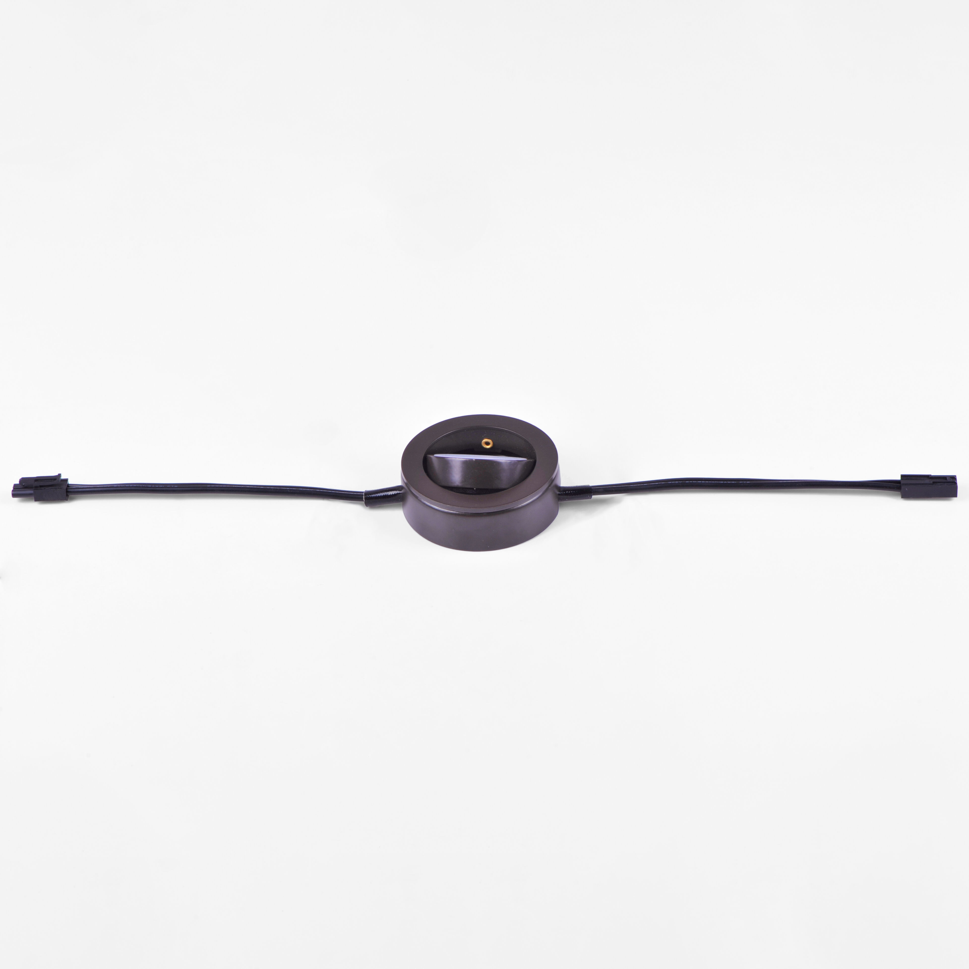 CounterMax MX-LD-AC 120 LED 2.75 inch Anodized Bronze Under Cabinet Disc