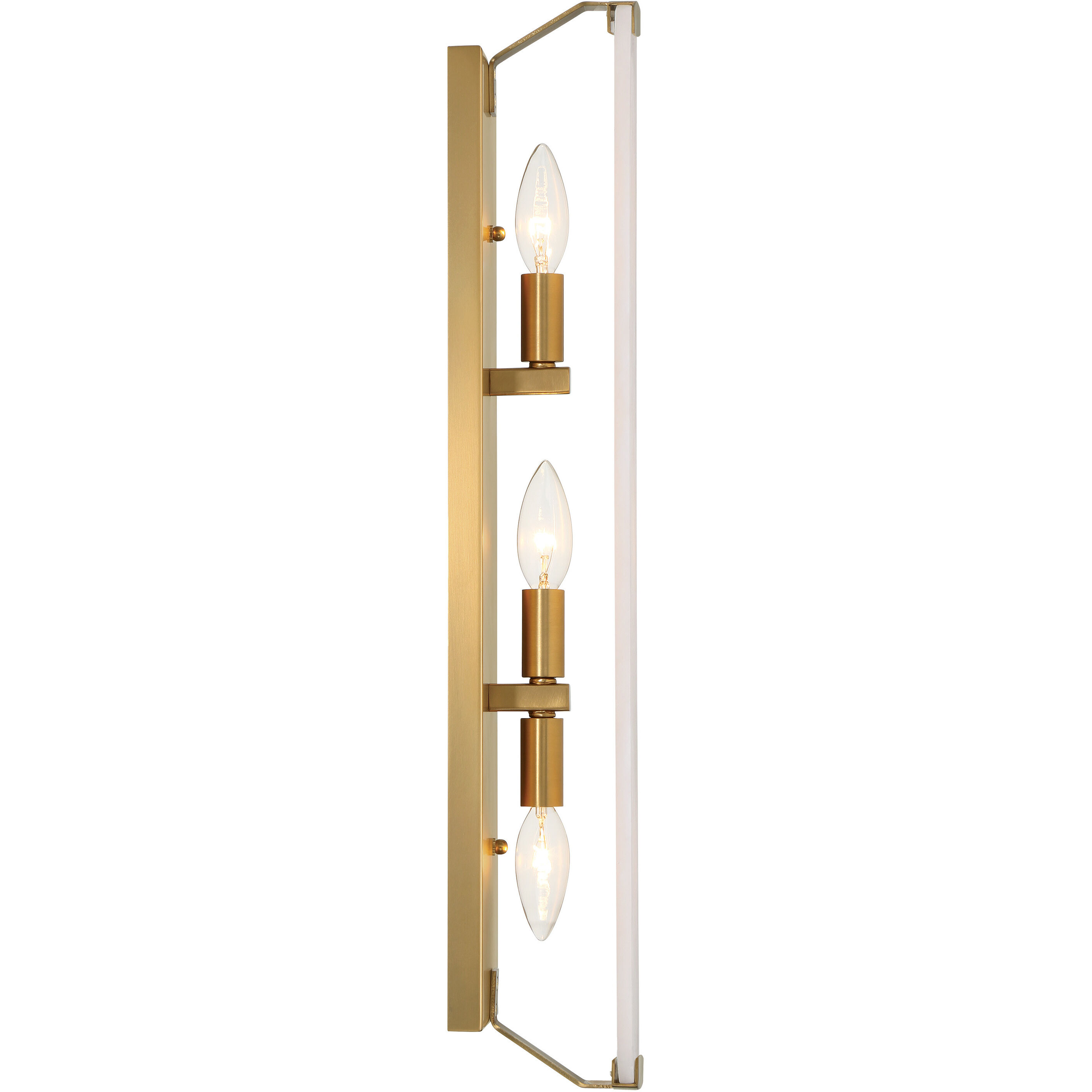 Glowstone Wall Sconce Wall Light in Legacy Brass