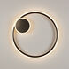 Miracle LED 17.7 inch Satin Dark Gray Semi-Flush Mount Ceiling Light
