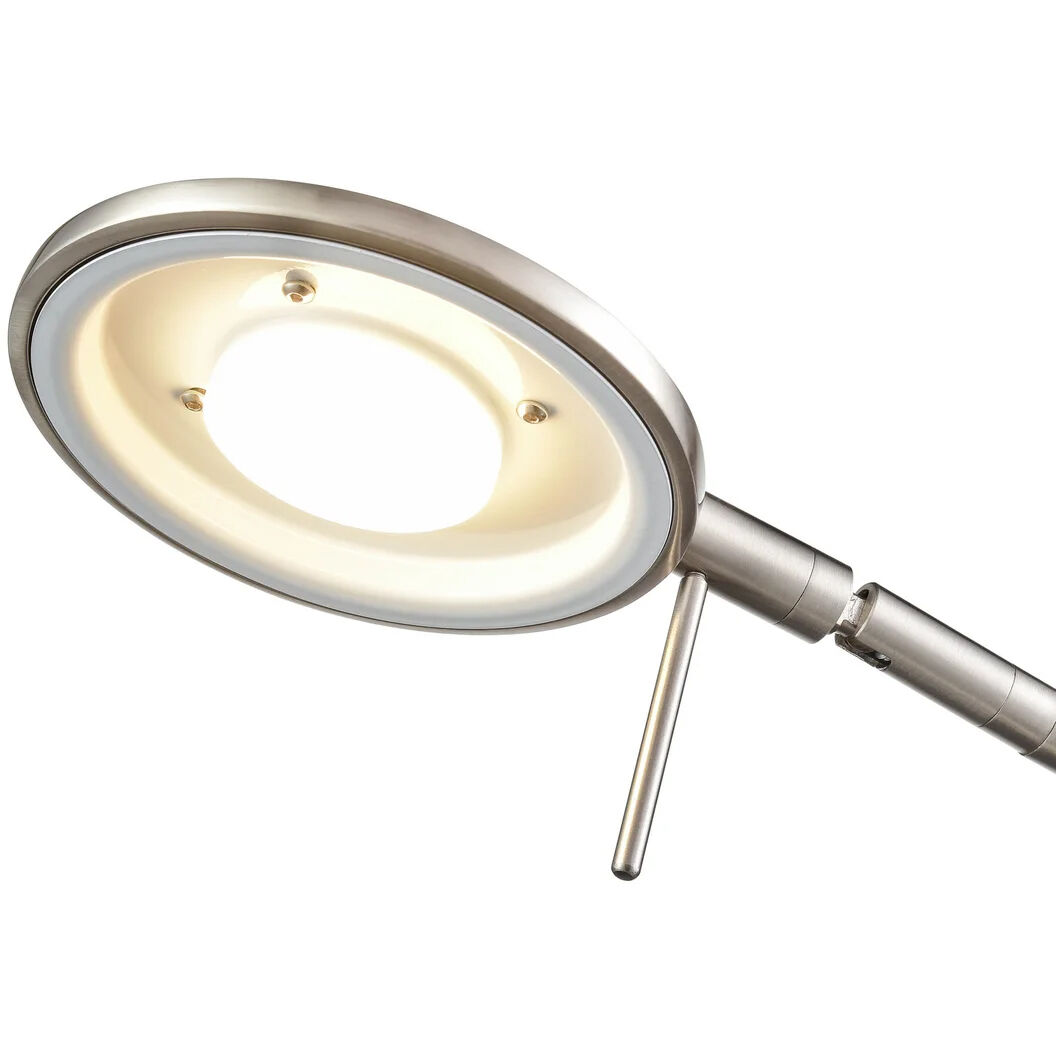 Dessau Flex 18 inch 13.00 watt Satin Nickel Desk Lamp Portable Light