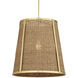 Deauville 1 Light 22 inch Polished Brass Pendant Ceiling Light, Suzanne Duin Collection