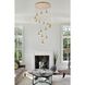 Amherst 16 Light 36 inch Satin Gold Chandelier Ceiling Light