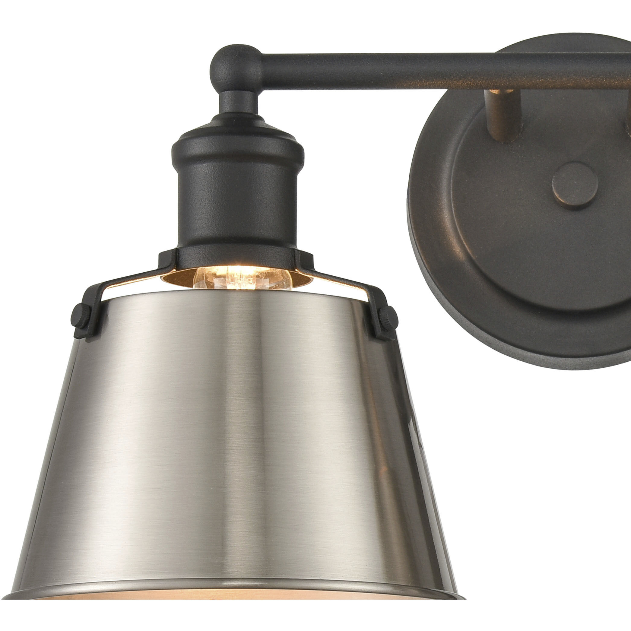 Holgate 2 Light 15 inch Charcoal Vanity Light Wall Light