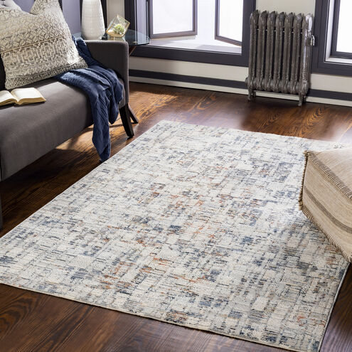 Amore 45 X 27 inch Navy Rug in 2 x 4, Rectangle