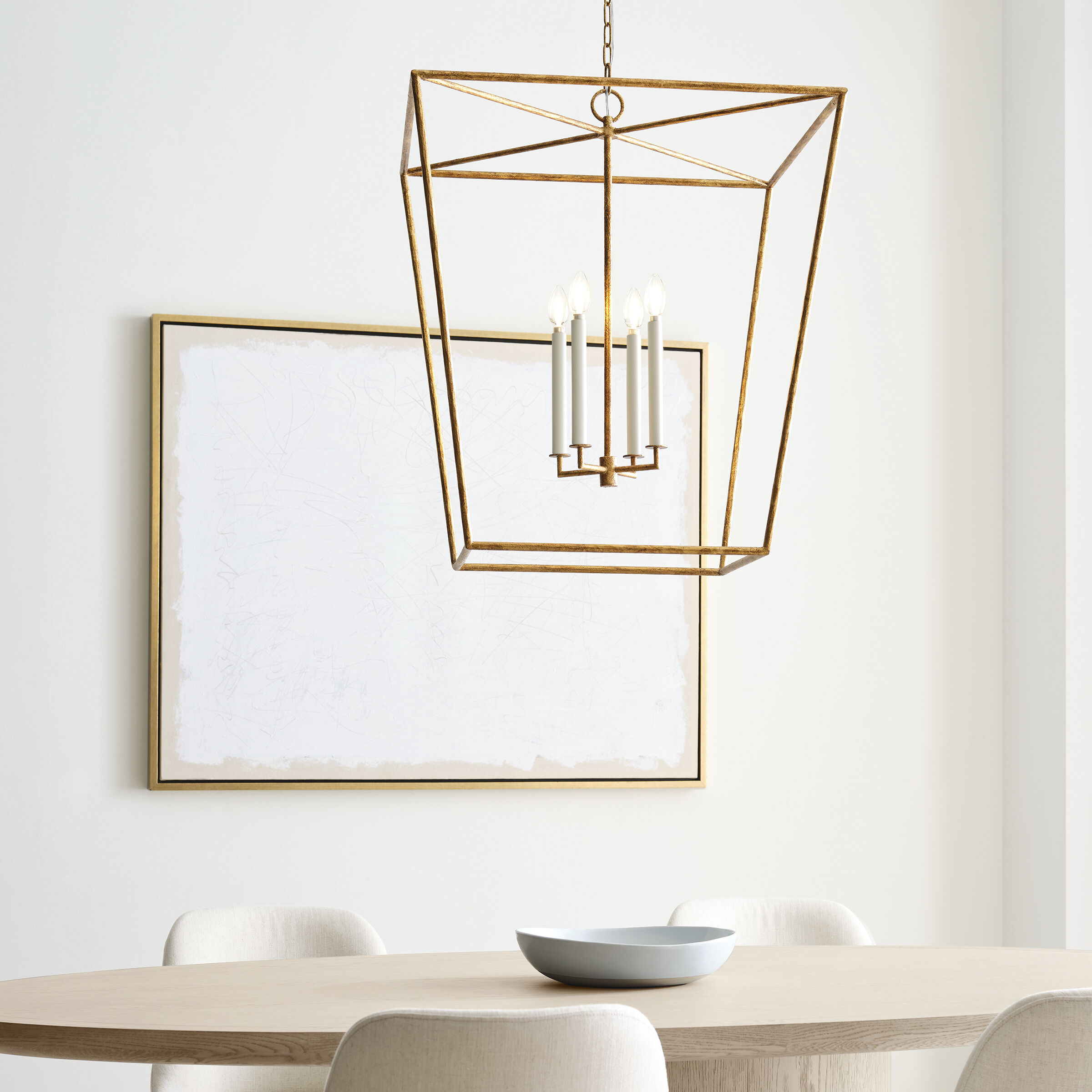 ED Ellen DeGeneres Viota Pendant Ceiling Light in Casted Gild