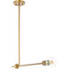 Brees 1 Light 27 inch Brass Pendant Ceiling Light